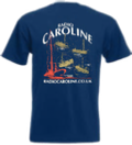 Radio Caroline Five Ships Navy Tee image