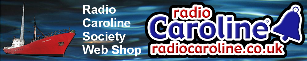 Radio Caroline Society web shop header